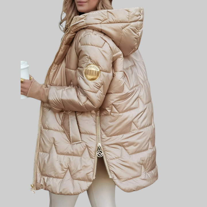 Jimena Abrigo acolchado con estilo