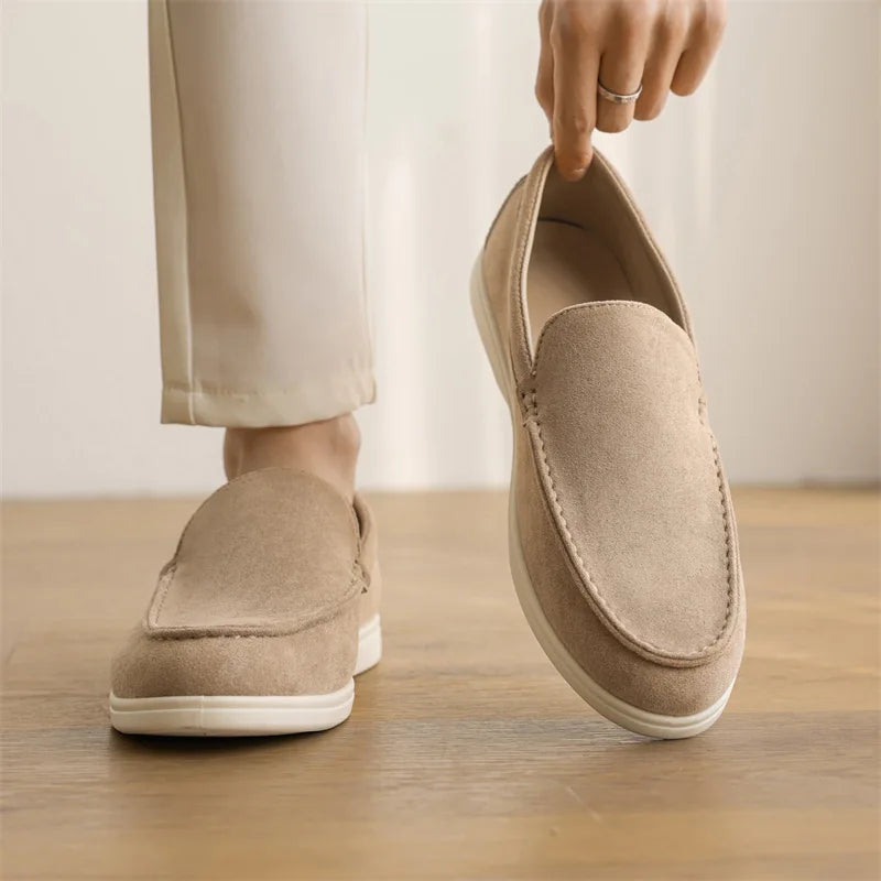 Mocassins De Camurça