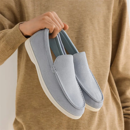 Mocassins De Camurça