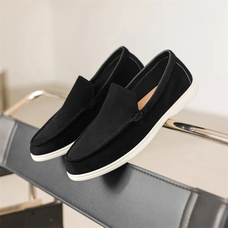 Mocassins De Camurça