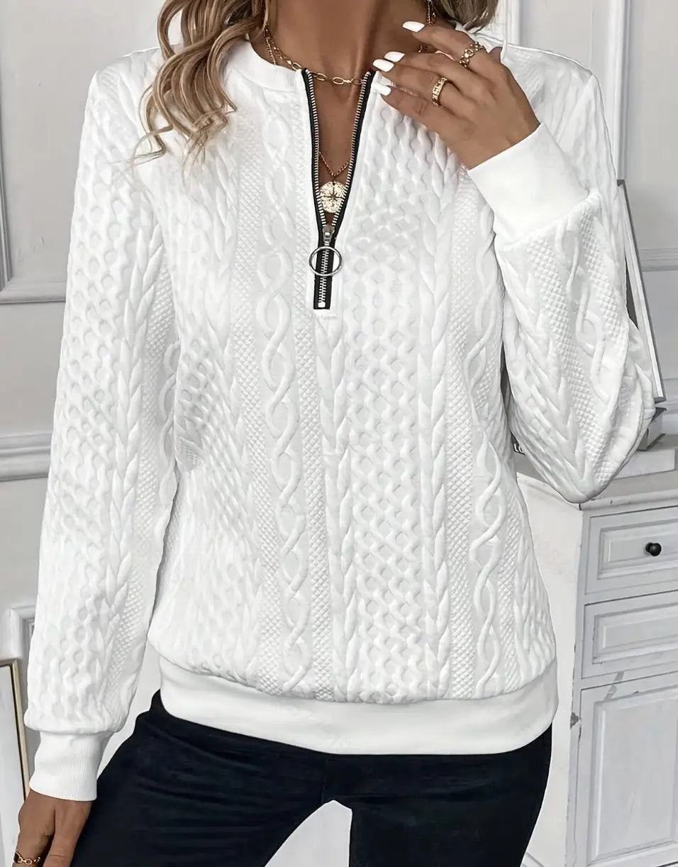 Chaqueta con cremallera