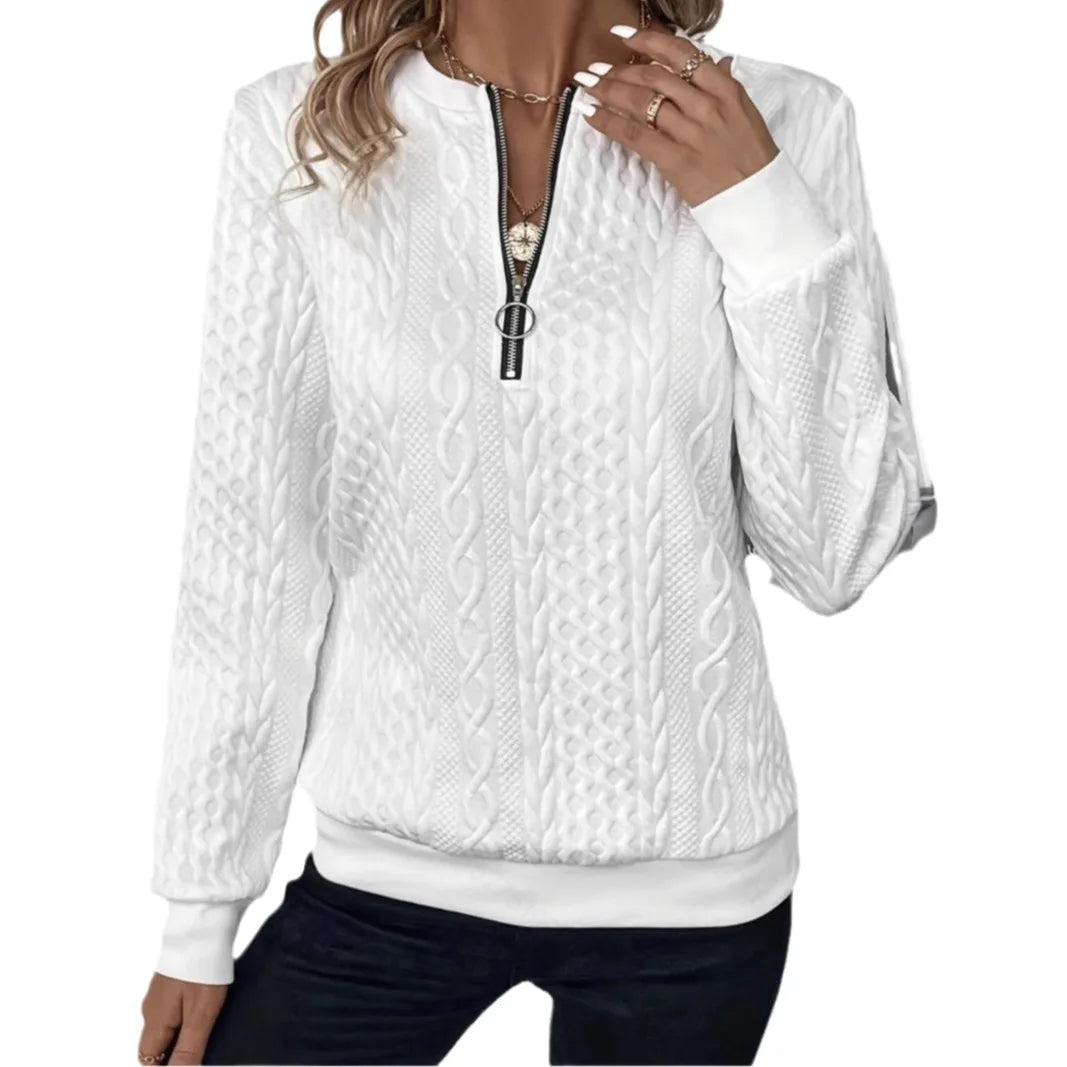 Chaqueta con cremallera