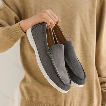 Mocassins De Camurça