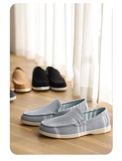 Mocassins De Camurça