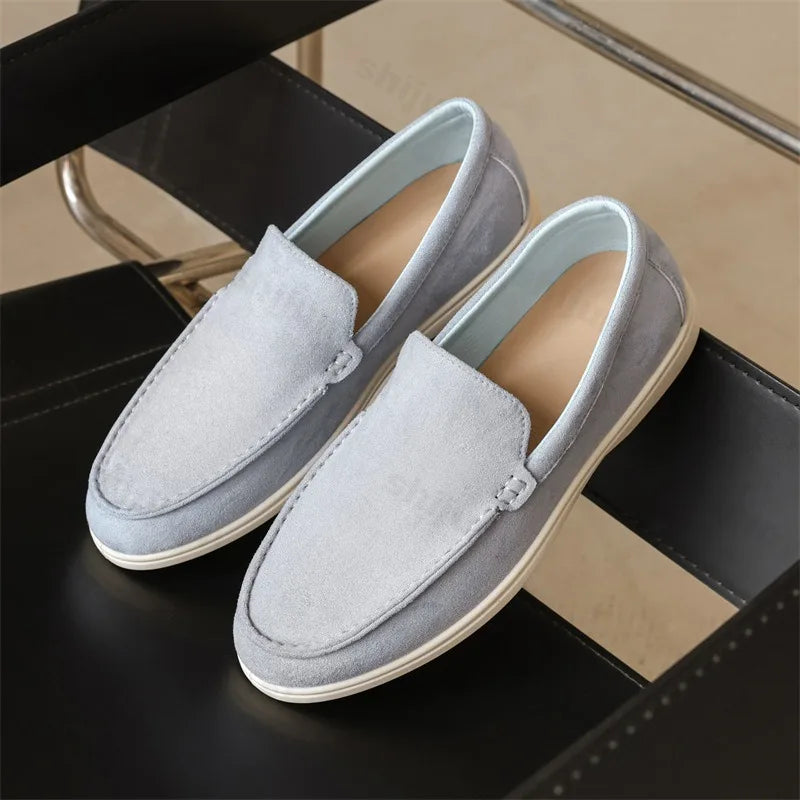 Mocassins De Camurça