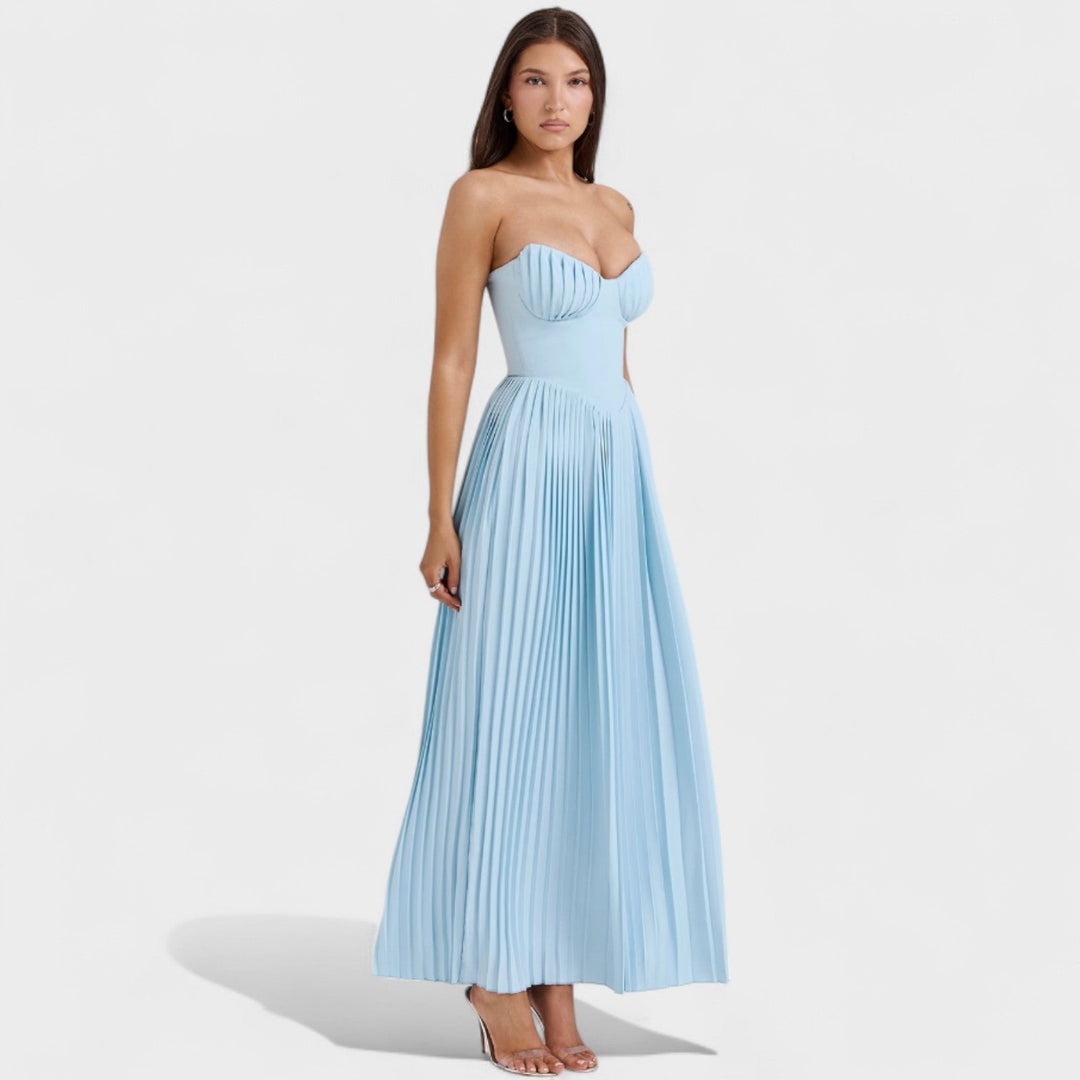 Isabella | Vestido sin tirantes