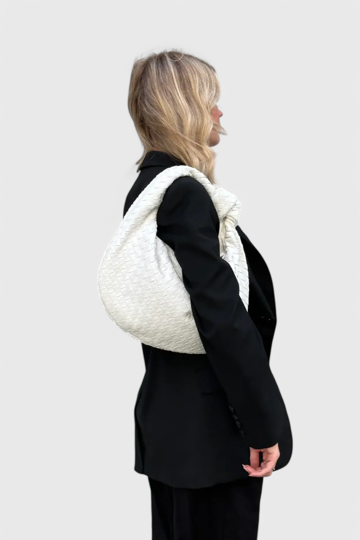 Sage | Bolso de Hombro Mediano Tejido