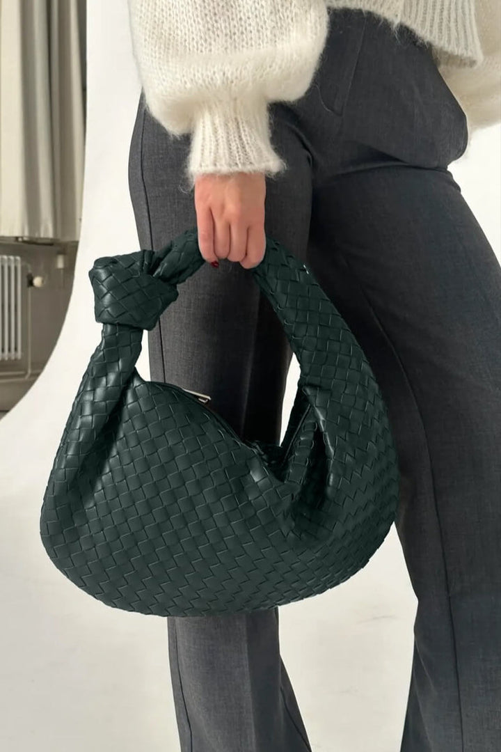 Sage | Bolso de Hombro Mediano Tejido