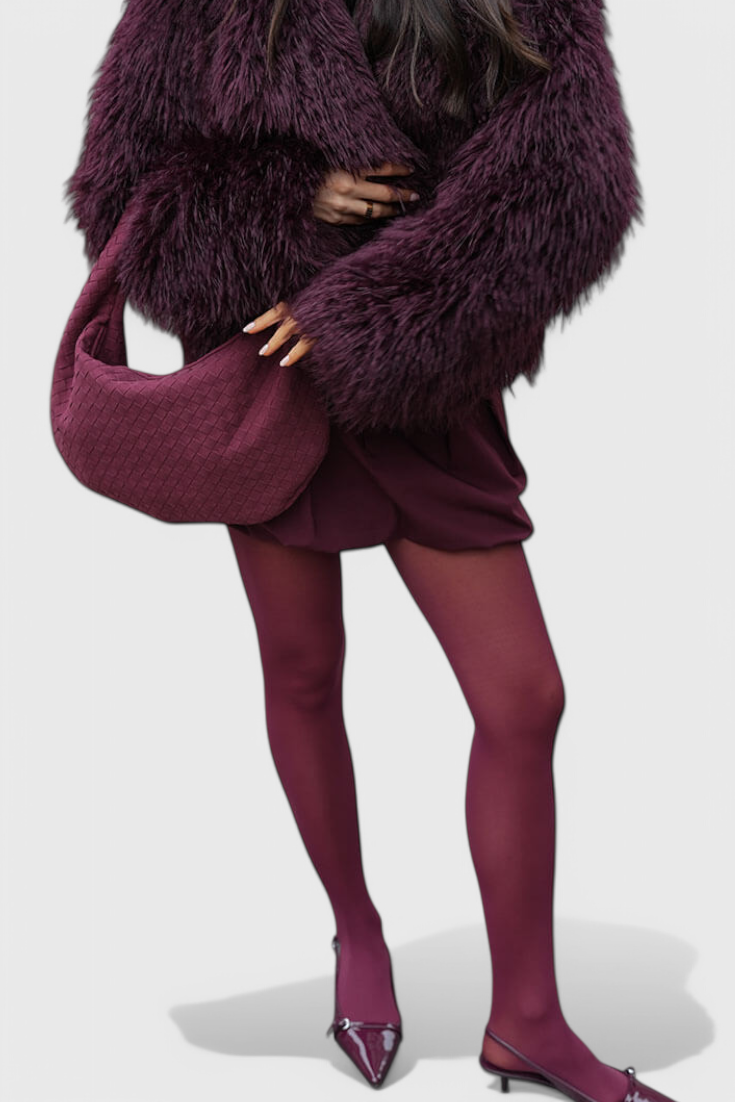 Lila | Bolso Mediano Woven con Detalle de Nudo